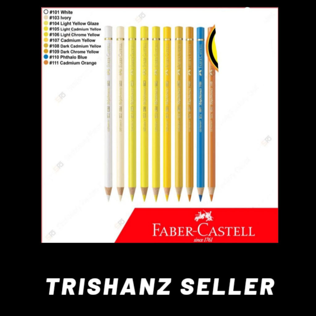 

polychromos faber castell satuan water color varian warna ivory