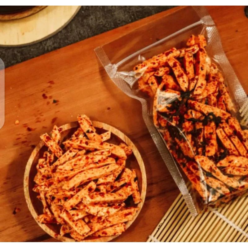 

Basreng 1/2kg Baso Goreng Viral Pedas Daun Jeruk Original