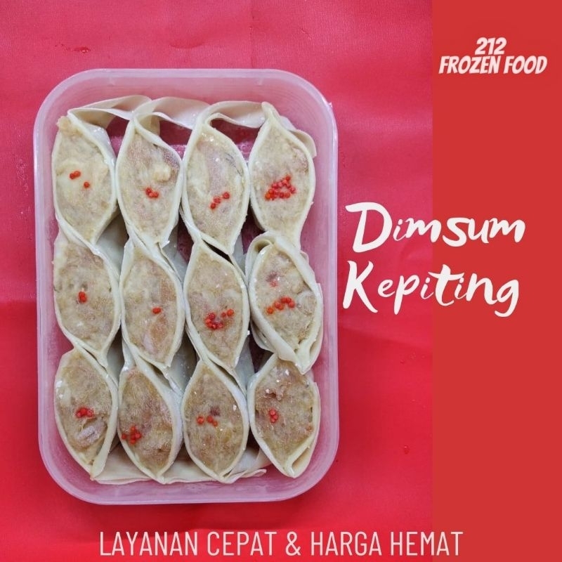 

Dimsum Kepiting Beku isi 12 pcs