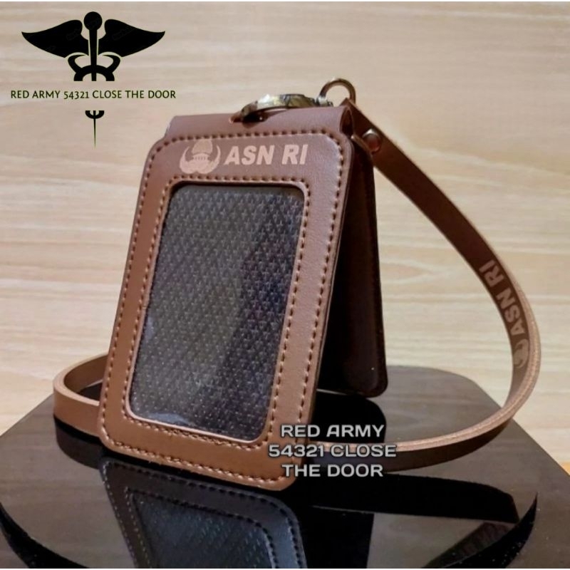 

ID Card Holder Tali Lanyard Name Tag Logo ASN RI Model Lipat