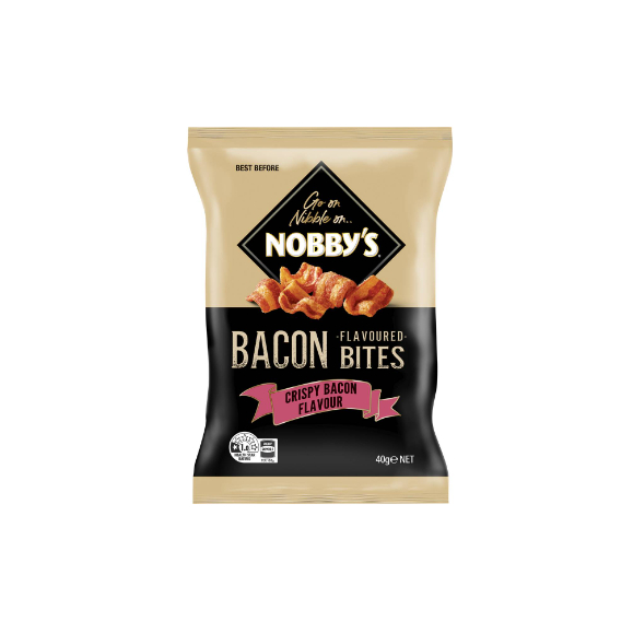 

Nobby's Crispy Bacon Bite Snacks 40g