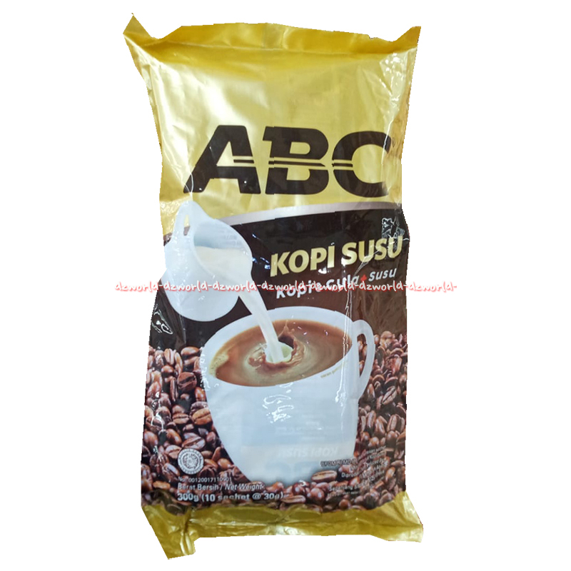 

Kopi ABC Susu Kopi Isi 10Sachet Kopi Gula dan Krimer Nabati Abc Coffee Instan