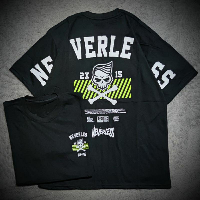 BM Clothing Baju Distro Kaos Pria Kaos Distro Pria NeverLess Kaos Cowok Kaos Oblong