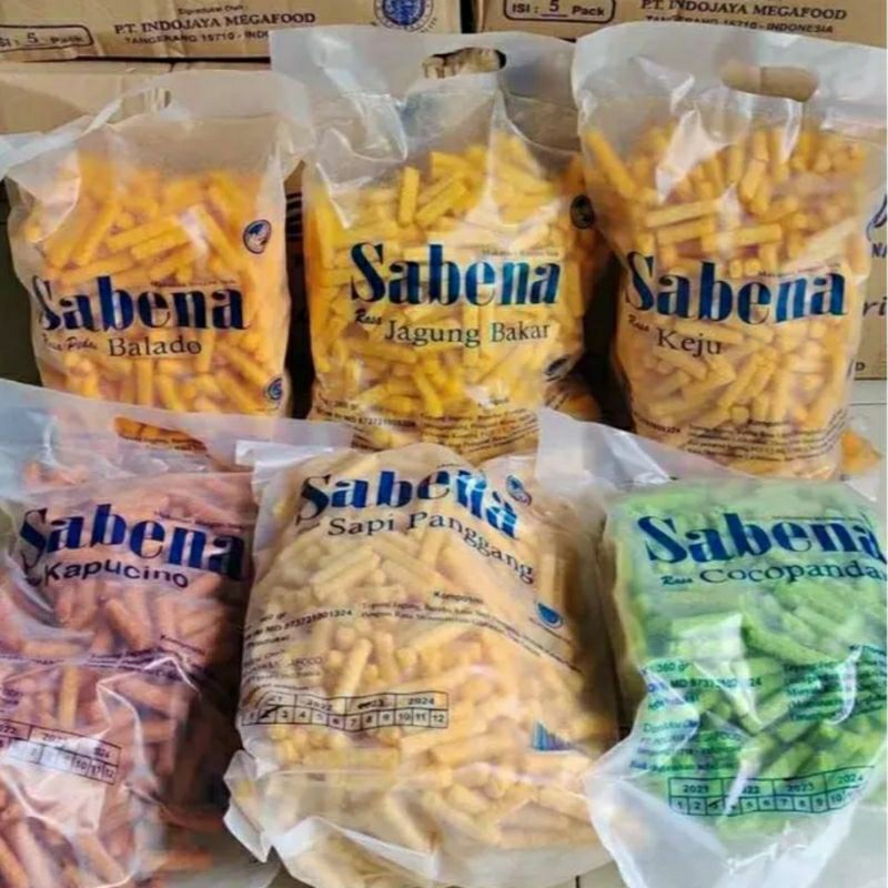 

Sabena 6 varian rasa 360 gram