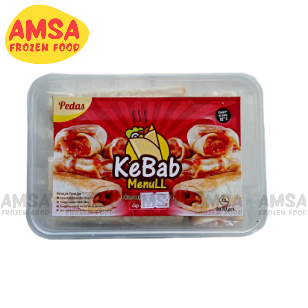 

KEBAB MENULL PEDAS 10 PCS 710GR