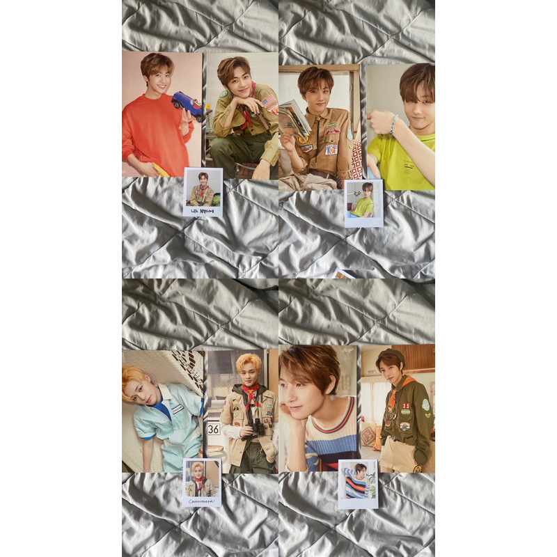 Summer Vacation Jaemin Polaroid Jisung Chenle Jeno Renjun Haechan Summer Vacation Sumvac Summer Kit 