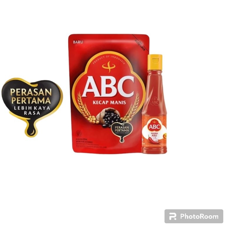 

ABC KECAP MANIS 520 ml DAN SAMBAL EXTRA PEDAS 135 ml