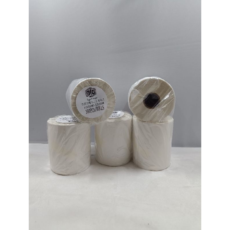 

Kertas Thermal Sticker/Label sticker thermal 100 x 150 MM Barcode UK A6 Murah