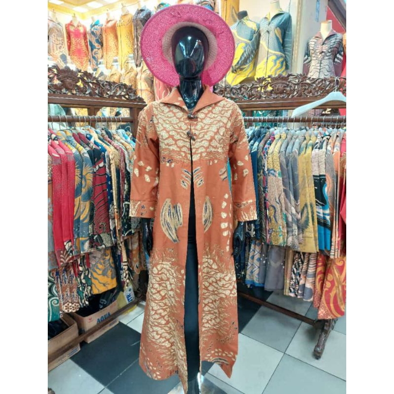 Batik outer wanita batik gamis barik