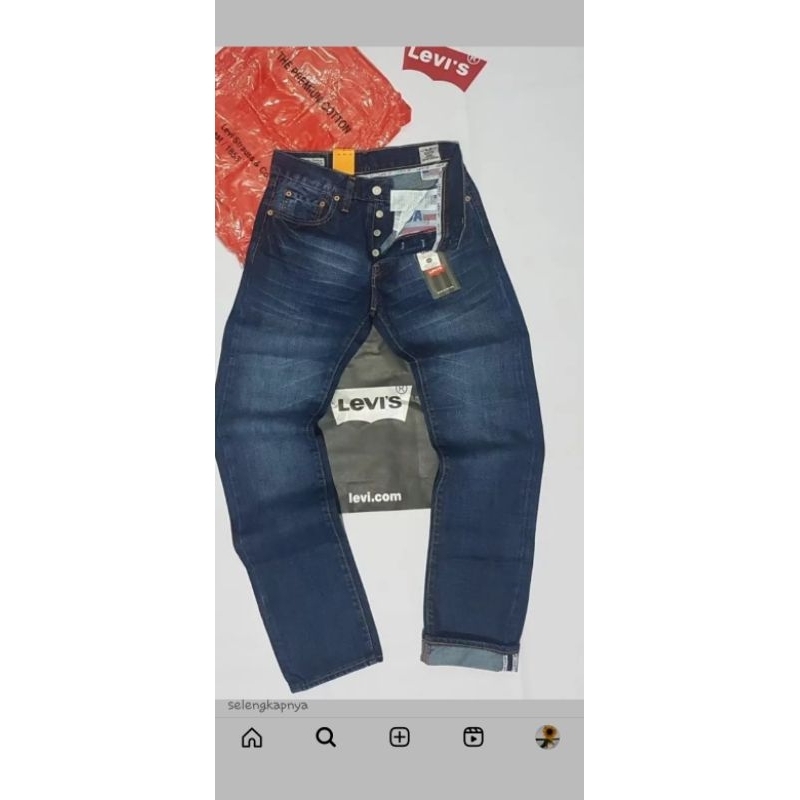 celana pendek jeans pria
