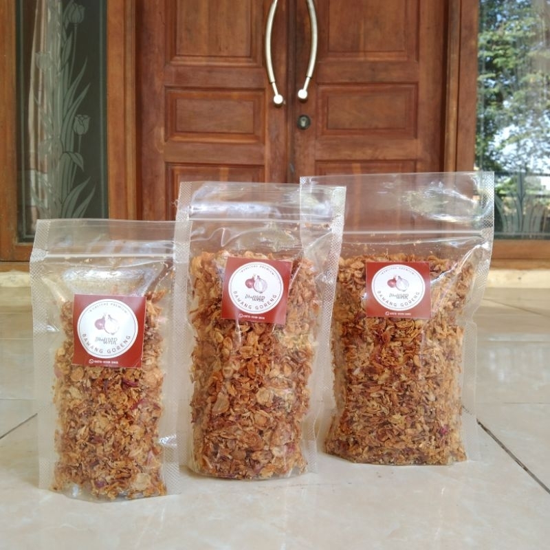 

BAWANG GORENG TANPA CAMPURAN/BAWANG GORENG RENYAH ENAK