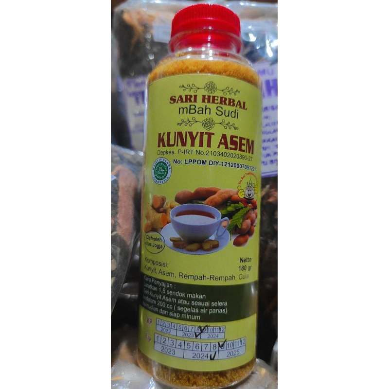 

kunyit asem praktis langsung seduh