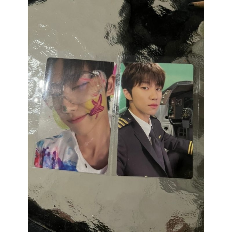 pc seventeen cemong hao wink star carver fts face the sun minghao pilot membership memship set