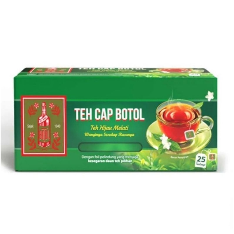 

Teh cap botol 2bungkus isi 25pcs