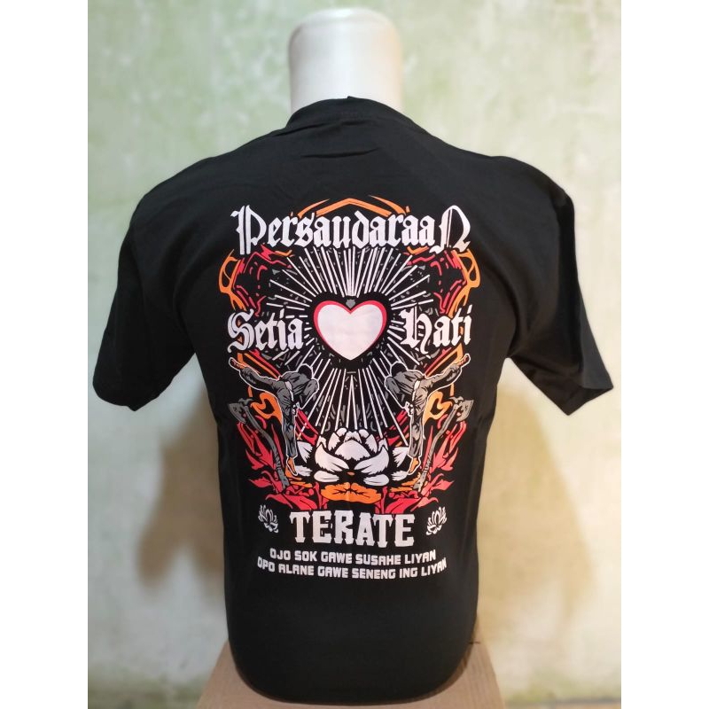 Kaos PSHT Terate/Kaos Distro PSHT Hitam Lengan Pendek-Kaos PSHT Terbaru-Kaos PSHT Viral-Kaos PSHT Ke