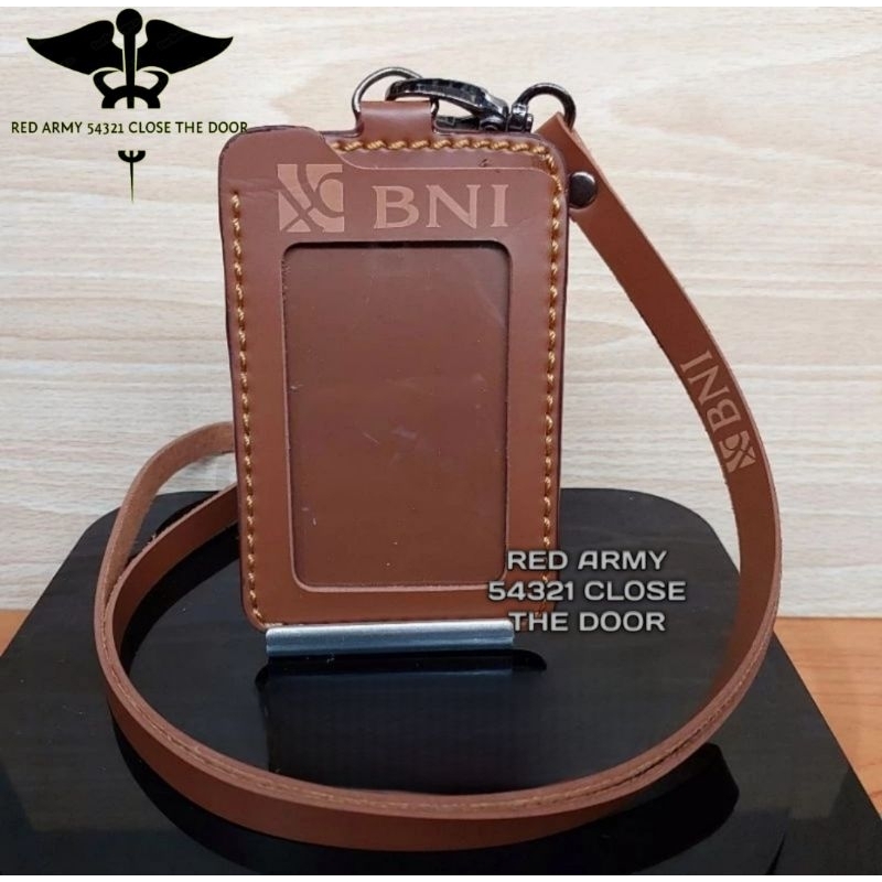 

ID Card Holder Tali Lanyard Name Tag Logo BANK BNI 46