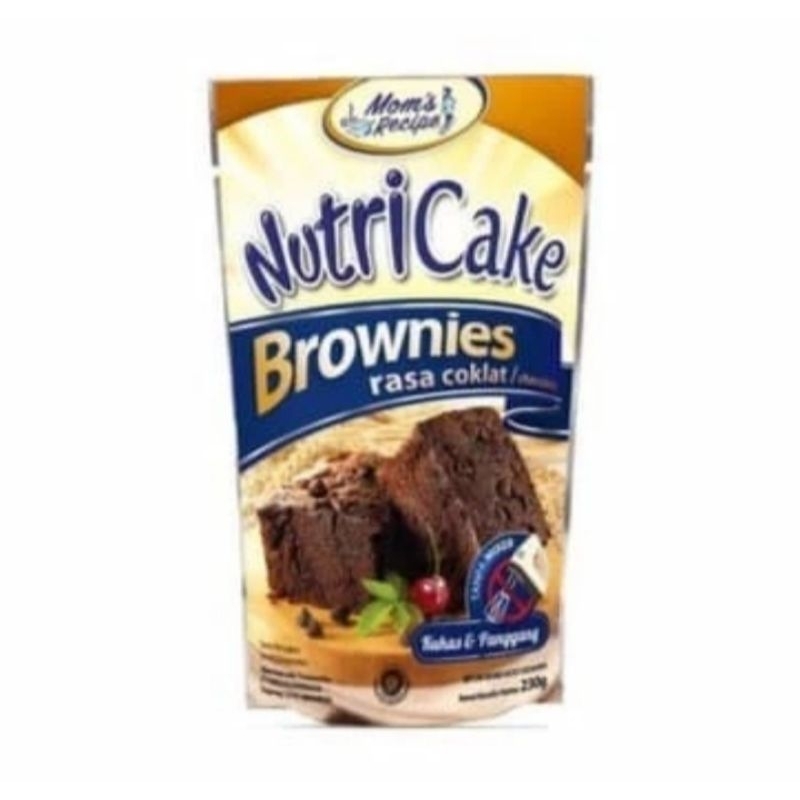 

NUTRICAKE BROWNIES COKLAT 230 GR