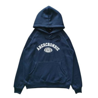 HOODIE ABERCROMBIE 92 NAVY PREMIUM HIGHT QUALITY DISTRO FULL TAG & LABEL BAHAN TEBAL