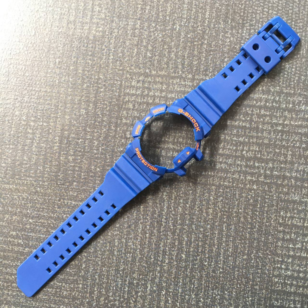 GA 400 STRAP BEZEL BNB GSHOCK G SHOCK GA400 GBA 400 SOLID BLUIE BIRU
