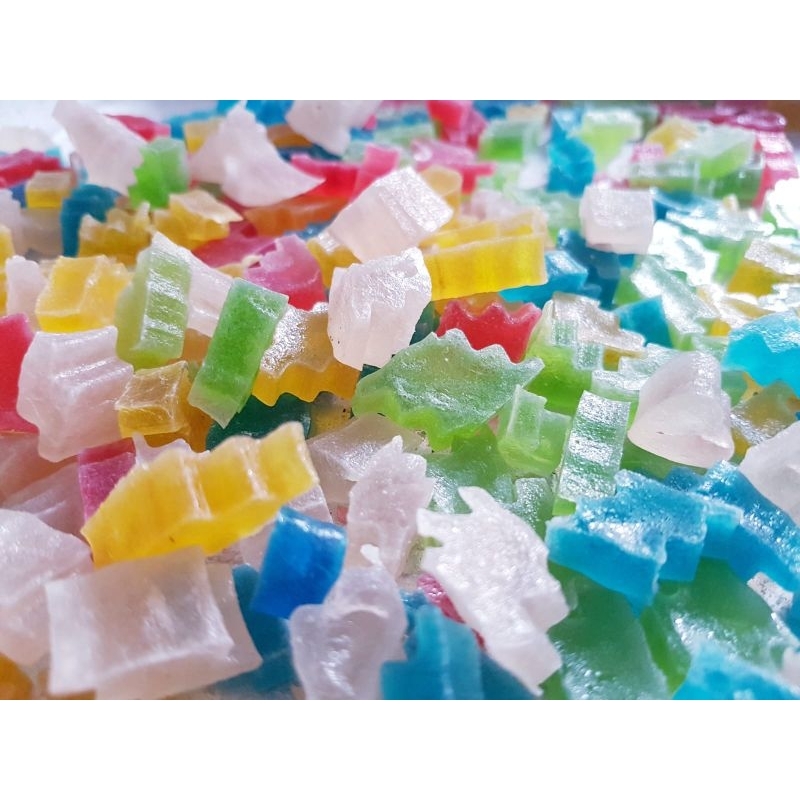 

mini tetris candy/kohakuto/cristal candy/agar-agar kering/permen agar-agar