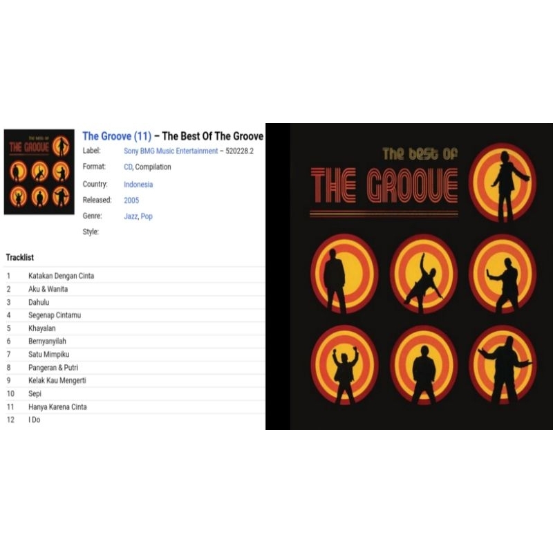 The groove the best of cd album