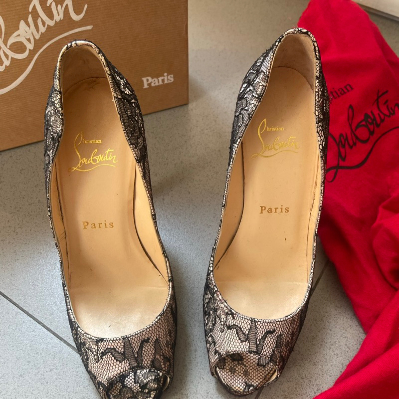 sepatu christian louboutin original preloved