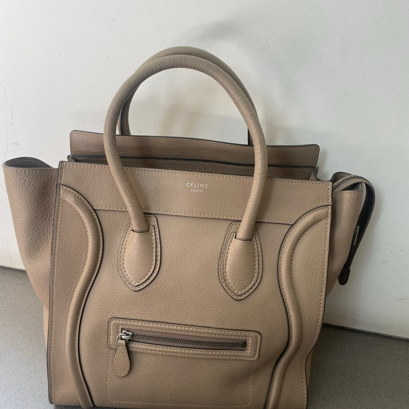 tas celine mini luggage original preloved