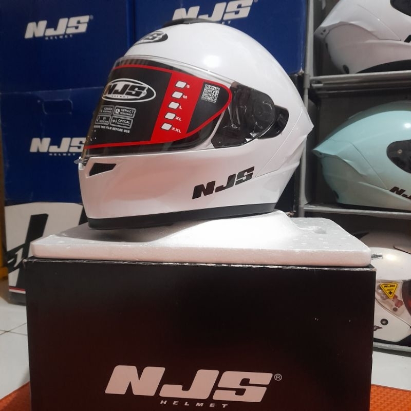 Njs zx 1 putih full face