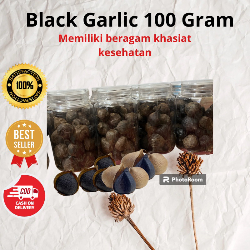 

Black Garlic Bawang Hitam Tunggal Lanang Herbal Hipertensi 100 gram