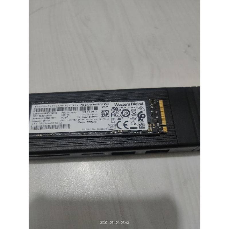 SSD Copotan Thinkpad NVMe 3.0 x4 WD SN730 Opal 256 GB