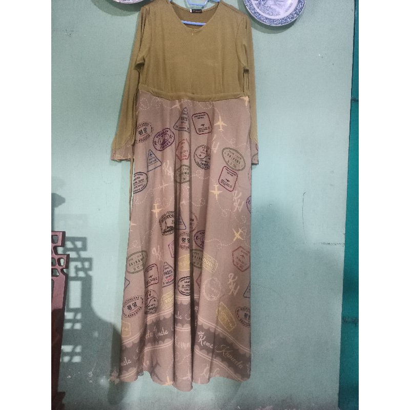 GAMIS SYARI KAMEELA HIJABKU PRELOVED Gamis Only