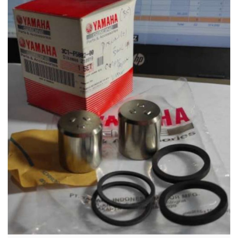 Piston Kaliper Set Original Genuine Yamaha Vixion Byson MT15 R15 / 3C1-W0057-01