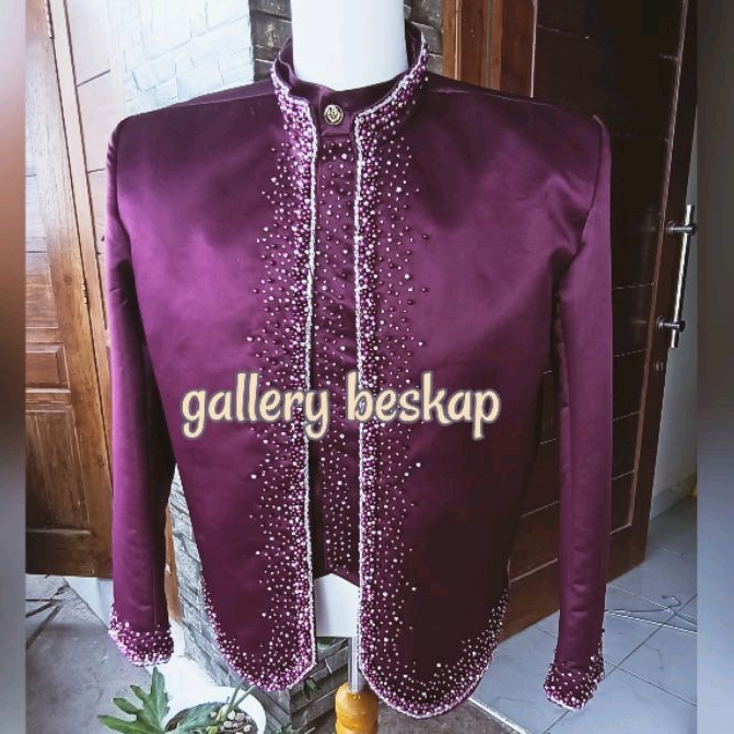 Beskap pengantin jawa solo / beskap pengantin solo / beskap hewes solo