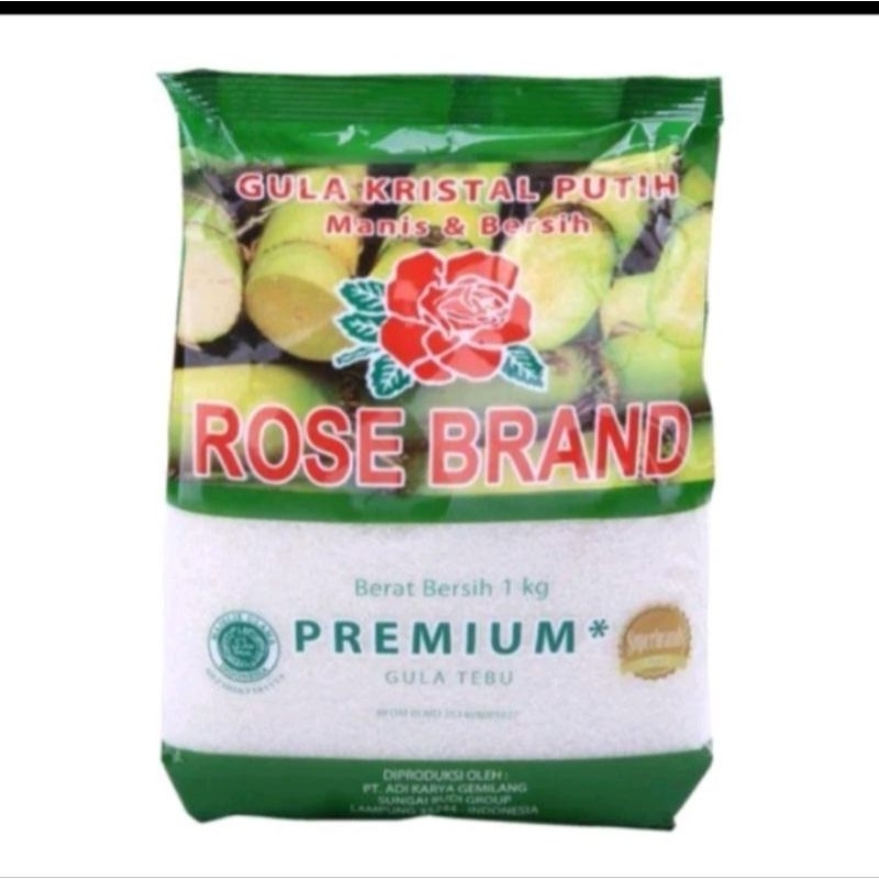 

Rose Brand gula pasir 1kg