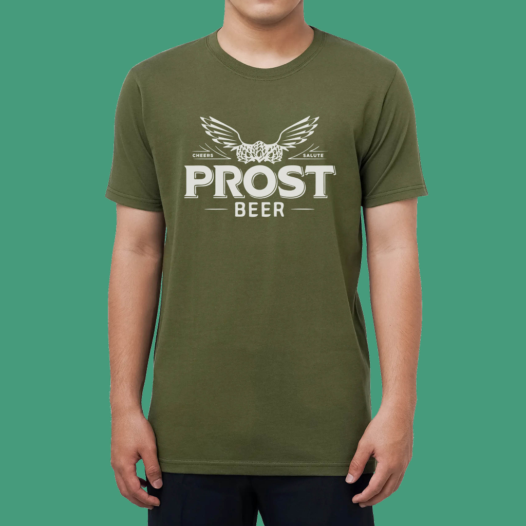 Kaos PROST Beer 100% cotton t-shirt Premium Quality