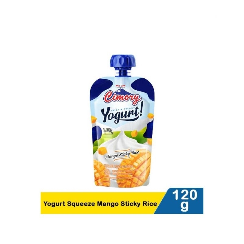 

Cimory Yoghurt Squeeze Mango Sticky Rice120G