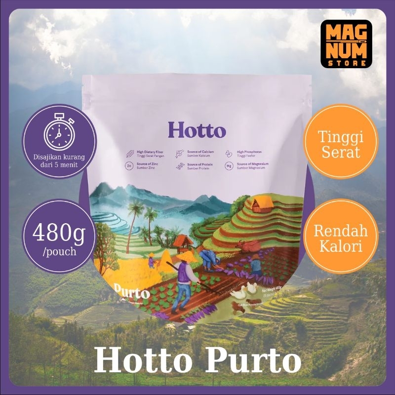 

Hotto Purto Multigrain With Purple Potato 1 Pouch