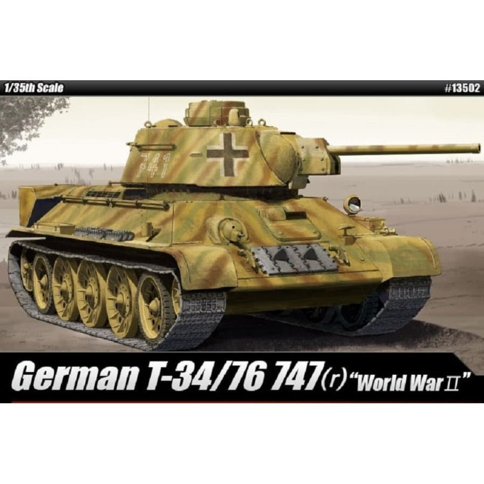 Model Kit Academy German T-34/76 747(r) 1/35 13502