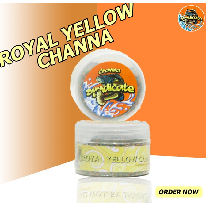 PELLET IKAN CHANNA ROYAL YELLOW CHANNA SYNDICATE