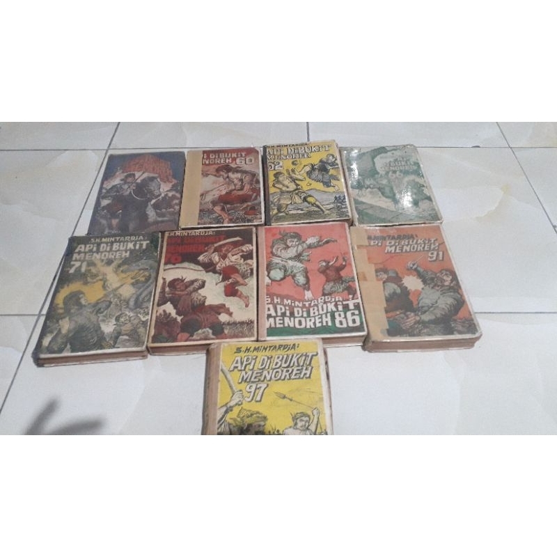 buku silat sh mintardja api di bukit menoreh jilid 1 vol 51-100