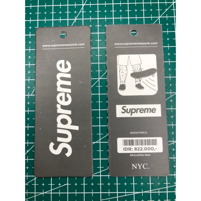 

SUPREME PRICE TAG HANGTAG BARCODE SUPER PREMIUM CO 1X DI KIRIM 600PCS