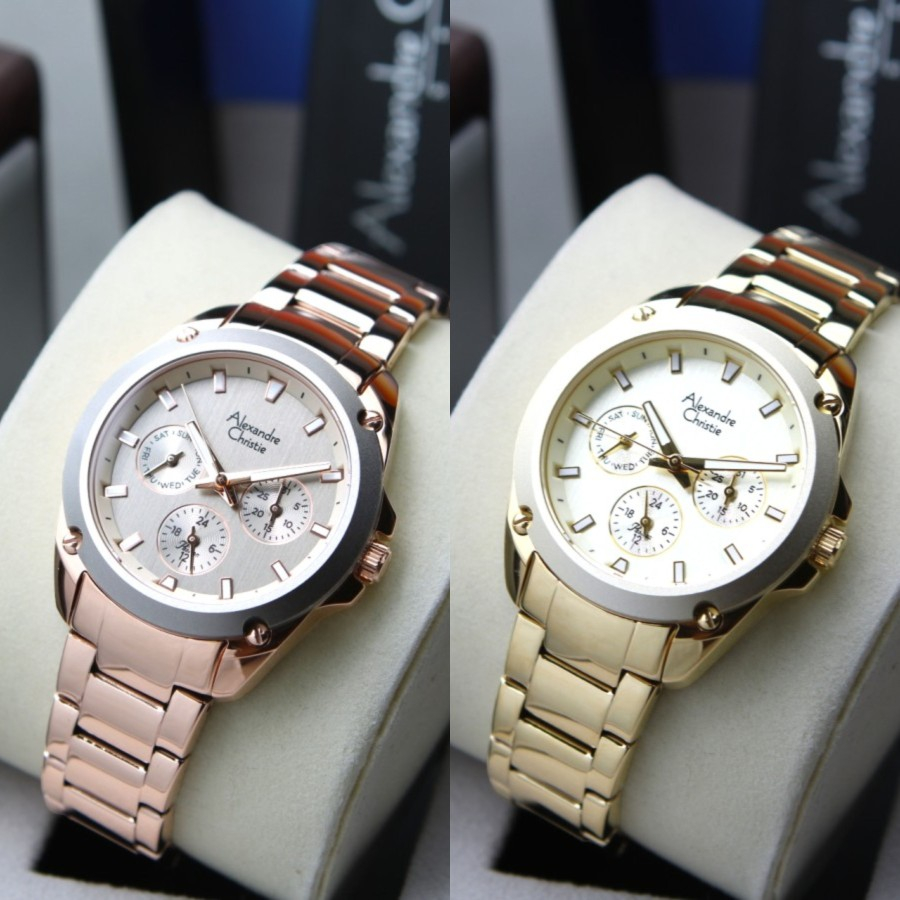 JAM TANGAN WANITA ALEXANDRE CHRISTIE AC 8667 AC8667 TERBARU ORIGINAL