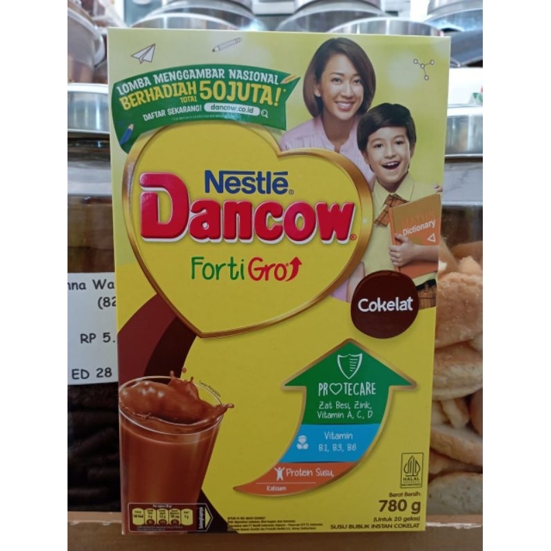 

susu Dancow Forti Gro Cokelat 800gr