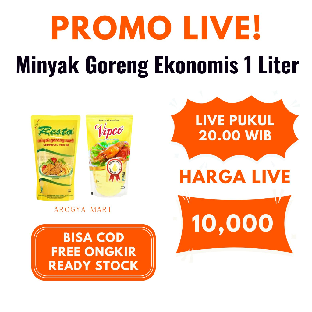 

Minyak Goreng Ekonomis 1 Liter