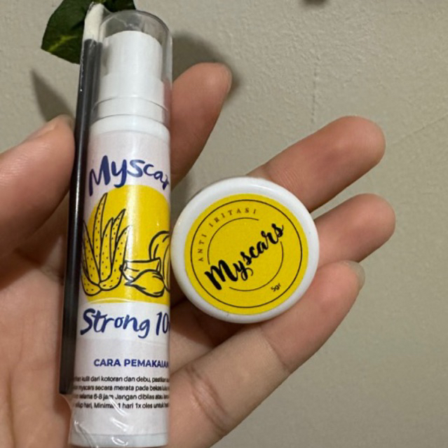 READY STOCK myscars mengatasi bekas luka dan keloid strong 10ml ~ obat keloid | penghilang keloid | 