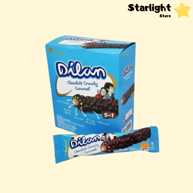 

Dilan Crunchy Choco Caramel 12pcs
