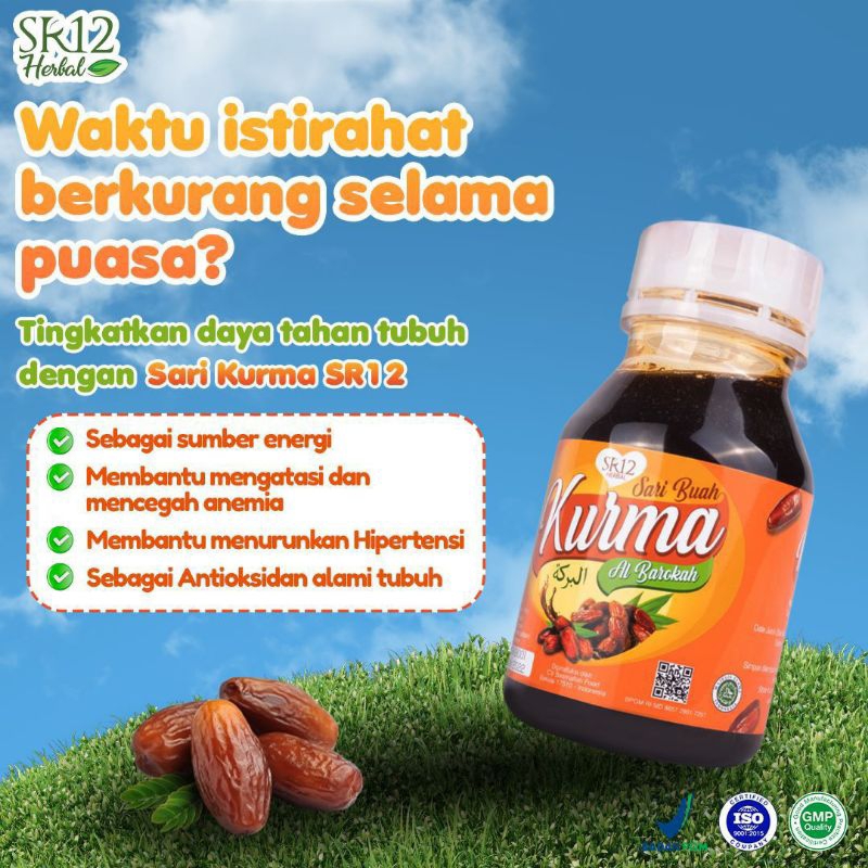 

SARI BUAH KURMA ASLI 100% /STAMINA TUBUH