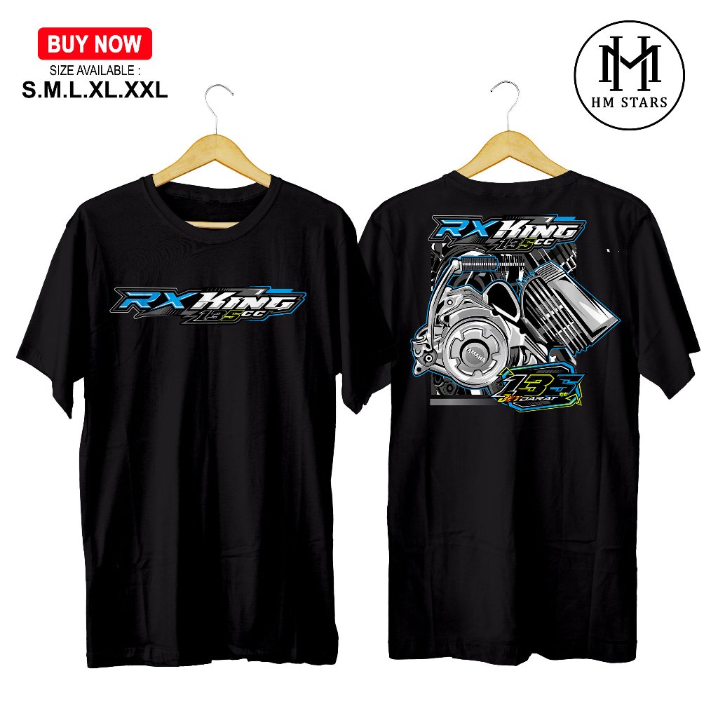 KAOS RX KING - BAJU RX KING PAKAIAN PRIA PREMIUM - KAOS MOTOR CLUB COMMUNITY RX KING - TSHIRT MOTOR 