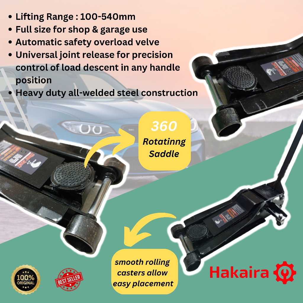 Dongkrak Buaya 5 Ton - Floor Jack 5 Ton