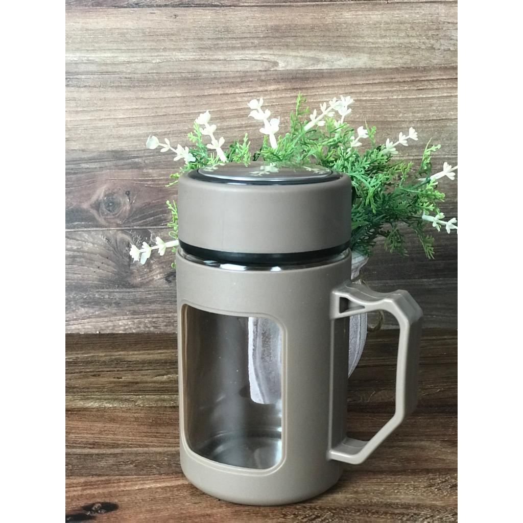 Grosir Termurah Mug Ganteng Gelas Kaca Tumbler Glass Botol Minum Air Panas Dingin